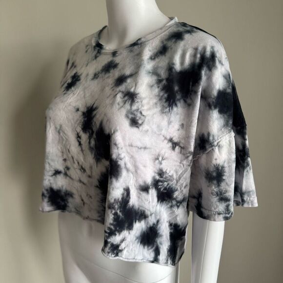 Somewhere In L.A. Cropped Tie Dye Tee - Picture 4 of 6